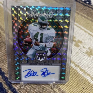 2023 Panini Mosaic Scripts Keith Byars #S37 SP Silver Holo Mosaic Prizm c273 - Imagen 1 de 3