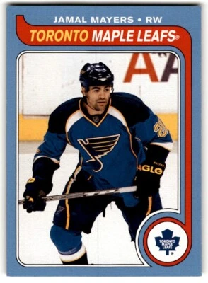 2008-09 O-Pee-Chee '79-80 Retro Jamal Mayers #491 Toronto Maple Leafs - Image 1 of 2