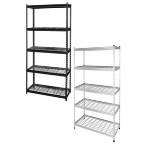 Heavy Duty Warehouse Racking Garage Shelving Storage Shelves Metal Shelf Unit - Picture 1 of 12