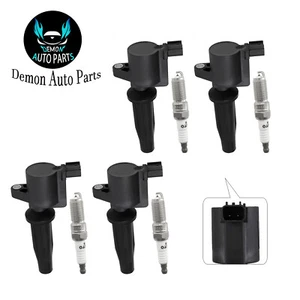 Ignition Coil & Spark Plug For Ford Escape 2.5L L4 2009-2019 UF621 4pcs - Picture 1 of 7