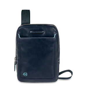 Bag Piquadro Blue Square Man Shoulder Bag Blue - CA3084B2-BLU2