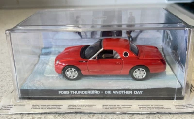 Fabbri James Bond Ford Thunderbird Die Another Day  Diecast  1/43 Scale - Image 1 of 4
