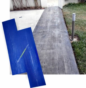 Bedruckt Beton Druck-Schablonen Boden Stempelformen Stempelbeton - Bild 1 von 4