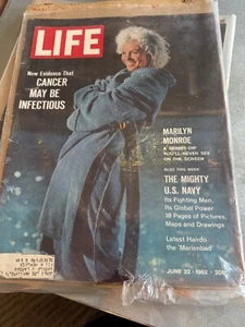 Life Magazine June 22, 1962 Marilyn Monroe - Picture 1 of 12
