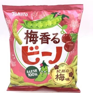 Tohato Beano Edamame Snacks - Plum Flavor 55g - Picture 1 of 2