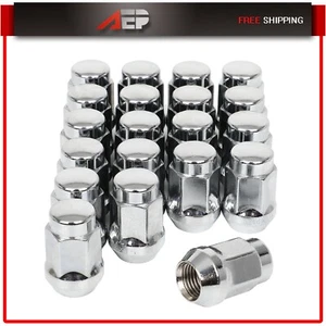 20 X 12x1.75 Lug Nuts 3/4" Hex Fits Ford F-150 Expedition Closed End Bulge Acorn - Picture 1 of 7