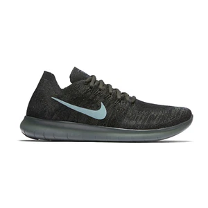 Nike Free RN Flyknit 2017 Running - Nero - Taglia UK 10.5 (EU 45.5) US 11.5 - Foto 1 di 8
