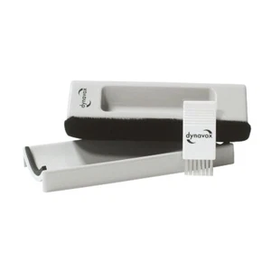 Dynavox Samt-Reinigungspuk + Brosse en Nylon Souples Rembourrage Gris Nettoyage - Photo 1/2