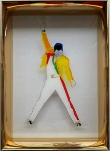 The show must go on Plexiglas Marco Lodola Siebdruck signiert nummeriert Freddie - Bild 1 von 1