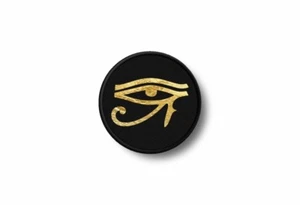 Parche insignia bordado borde impreso moral ojo de horus egipcio r2 - Imagen 1 de 1