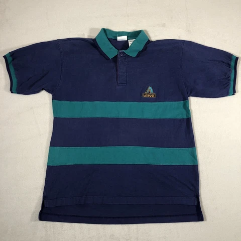 VINTAGE Arizona Diamond Backs Polo Shirt Mens Large Blue 1997 Button Up 90s 1203 Cover