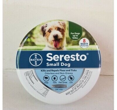 (NEW)Seresto Small Dog Flea And Tick Collar 8 Month Protection Dogs Up To 18 Lbs • 37$