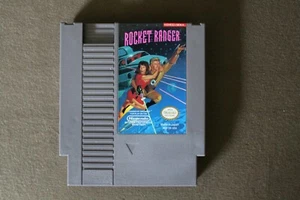 Rocket Ranger NES vintage Original authentic Nintendo 1985 Tested work - Picture 1 of 2