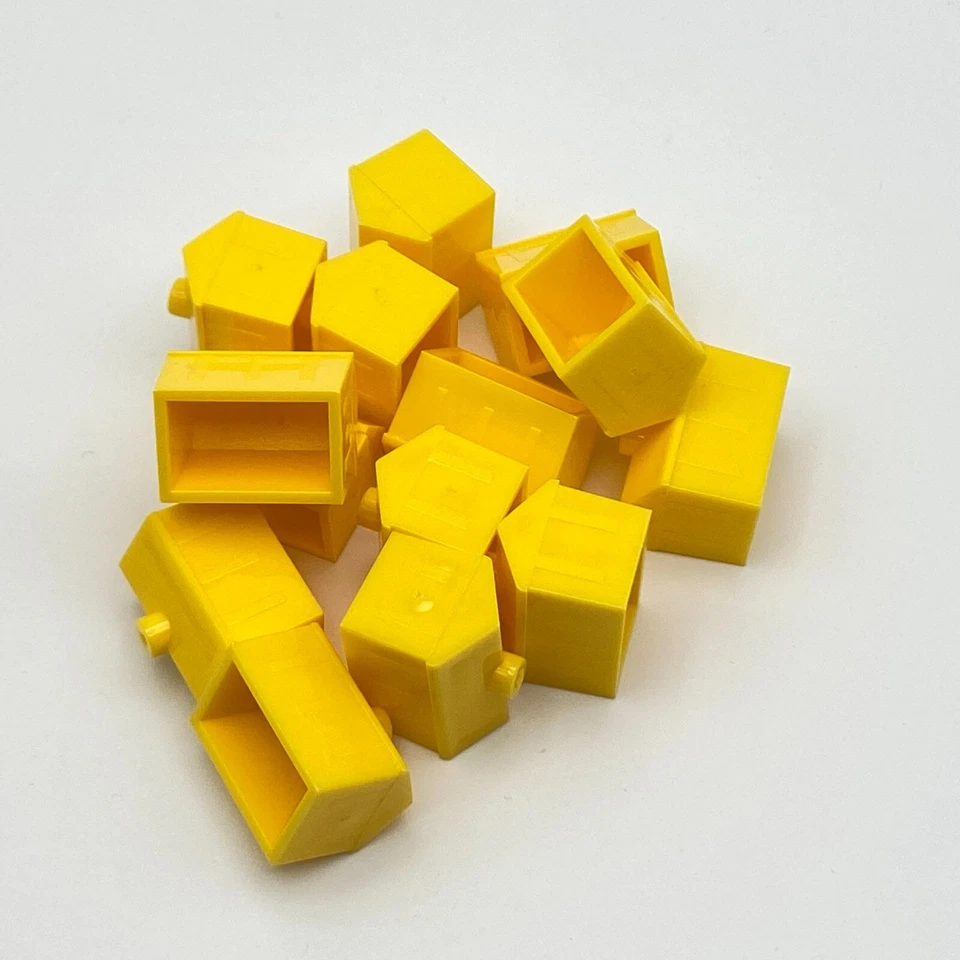 Monopoly Junior 14 taquillas amarillas 1990 piezas de repuesto hoteles Foto 1 de 1