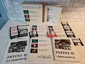RARE VTG SPECULAR INFINI-D 3D Modeling But Renderer Animation Software Mac 3.5" - Picture 1 of 7
