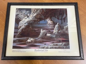 BLOODSTAINED MIRE | Rob Alexander Signed Print with Frame (#010/950) - Picture 1 of 3