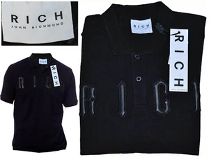 JOHN RICHMOND Polo Hombre Talla M JR06 T1P - Bild 1 von 13
