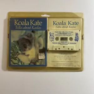 Cinta de casete vintage Koala Kate habla de koalas (1988), nueva, sellada - Imagen 1 de 4