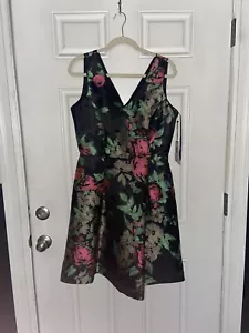Ivanka Trump Georgia Pfirsichkleid Größe 10 Neu mit Etikett - Bild 1 von 5