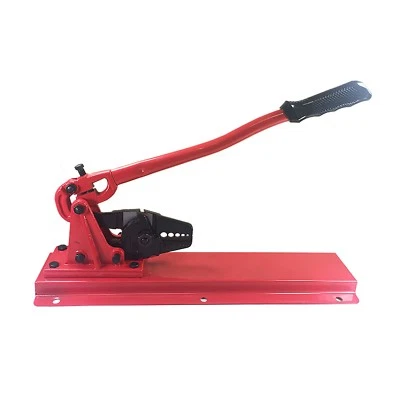 HY-WELD Bench Type Hand Swager for Cable, 5 Cavity 1/16 - 3/16, Aluminum/Copper Sleeves