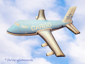 KLM Cargo Inflatable Airplane Jumbo Boeing B747-400F Avion Gonflable Flugzeug