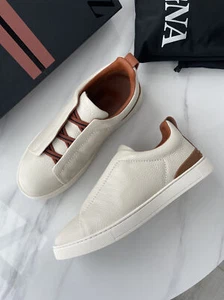 Ze&gna Leder Freizeit Sneaker für Herren - Bild 1 von 11