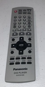 Telecomando originale OEM Panasonic EUR7631020 lettore DVD - TESTATO - Foto 1 di 3