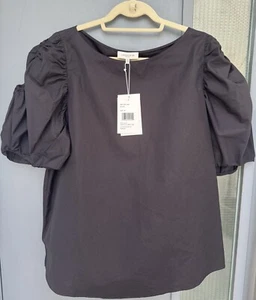 lafayette 148 new york womens xl tops Black Blouse - Picture 1 of 4