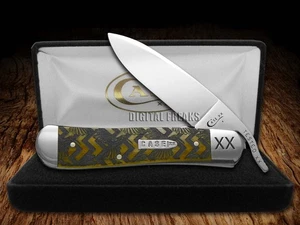 Case xx Russlock Knife Hummingbird Antique Bone 1/500 Stainless Pocket Knives - Picture 1 of 4