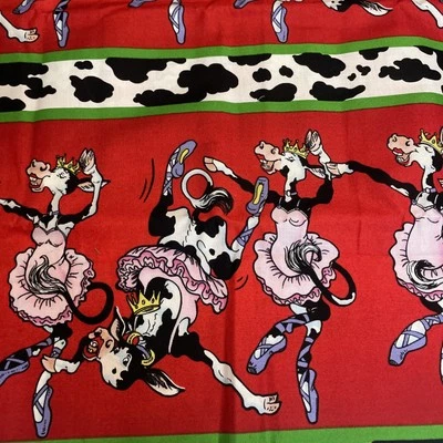 Cow Girls  by Roberta C. Morales for Andover Fabrics Yard New - Image 1 of 2