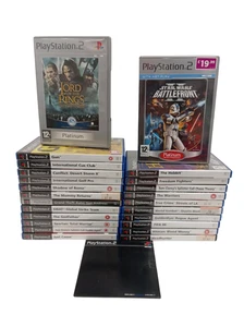 Sony PlayStation 2 PS2 Games Bundle x24 Star Wars Battlelfront, The Lord of Ring - Picture 1 of 14