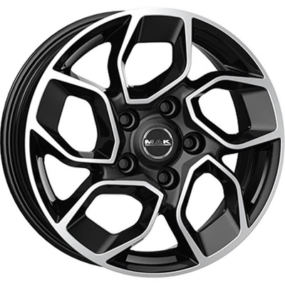 Cerchi in lega MAK EXPRESS 3 17" 7J 5x160 ET 55 65.1 BLACK MIRROR - Imagen 1 de 2