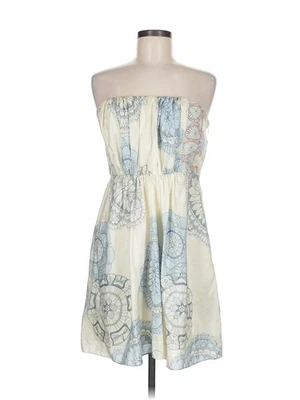 Vestido informal Tibi para mujer marfil 8 Foto 1 de 4