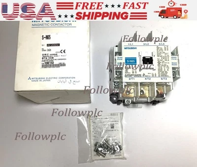 MAGNETIC CONTACT S-N65 AC200V MITSUBISHI FOR OTC WELDING M/C US Free TAX - Image 1 of 4