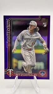 2025 Topps Update Series - Ryan Fitzgerald #US308 Purple Holofoil /250 (RC) - Picture 1 of 2