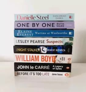 8 Crime Thriller Suspense Murder Mystery Paperback Books Bundle Job Lot - Picture 1 of 12