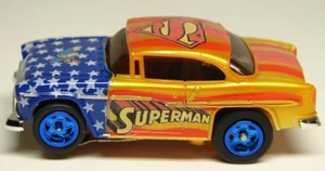 DASH MOTORSPORTS 1955 CHEVY - CUSTOM SUPERMAN - THUNDERJET HO SLOT CAR - NEW - Picture 1 of 6