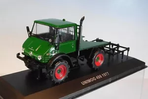 Atlas 1/43 Mercedes Benz Unimog 406 1977 Kommunal Farm Traktor OVP #672 - Bild 1 von 3
