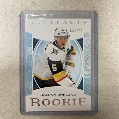 2022-23 Upper Deck Artifacts Bronze Kaedan Korczak RC /999 - Image 1 of 2