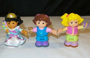 Lot of 3 Fisher Price Little People Posable, Bendable Mia, Sarah Lynn - Picture 1 of 2