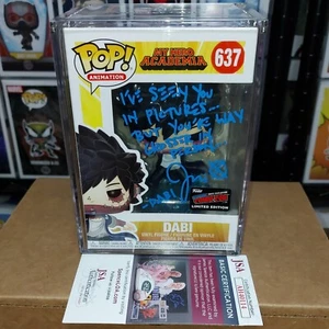 Funko Pop Dabi #637 -My Hero Academia - Official 2019 NYCC Comic Con Signed - Picture 1 of 22
