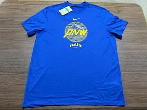 Seattle Mariners Nike Dri-Fit City Connect Blue MLB Baseball T-Shirt - XL - NWT - Picture 1 of 3