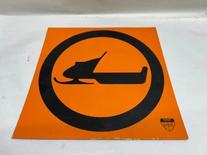 Vintage USSA Schneemobil Blechschild 11"1/4 x 11"1/4 - Bild 1 von 8