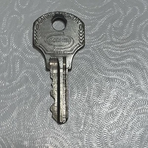 Silver Corbin Cabinet Key AUE341 Vintage - Picture 1 of 7