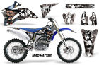 Dirt Bike Graphics Kit Decal  For Yamaha Yz250f Yz450f 2006-2009 Mdhttr Sil W