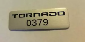 Genuine Ford BA BF Build Number Badge FPV F6 Tornado 0379 - Bild 1 von 1
