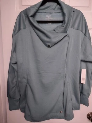 CHAQUETA BY TAHARI deportiva para mujer manga larga imitación cuero talla 2X nueva con etiquetas precio de venta sugerido por el fabricante $90 Foto 1 de 4