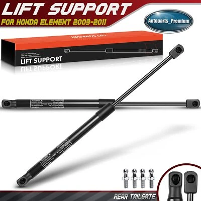 2Pcs Rear Tailgate Lift Supports Shock Struts for Honda Element 2003-2011 SUV - Image 1 of 4