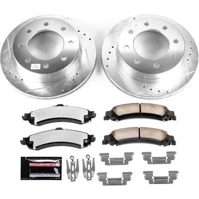 PowerStop Disc Brake Kit - Rear - Fits Chevrolet Silverado 1500 HD 2005, GMC Sie - Image 1 of 4