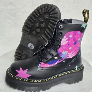 Dr Martens x Loveis Wise Pride Jadon Plaform Boots Womens Size 7 LGBTQ Love NEW - Picture 1 of 23